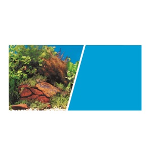 Poster D.F. plantas/azul 7.5mx30cm