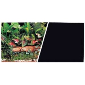 Póster d.cara negro/plantas 7,5mtx45cm