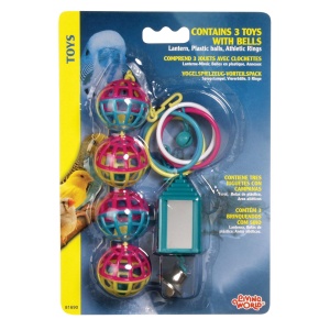 Blister C/3 Juegos periquito