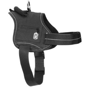 Arnes acolchado negro XXL 80cm