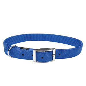 Collar nylon liso azul 19.1 mm x 46 cm