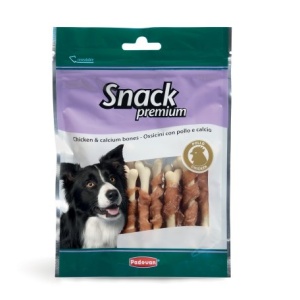 Alimento Snack Huesos c/pollo y calcio 100g