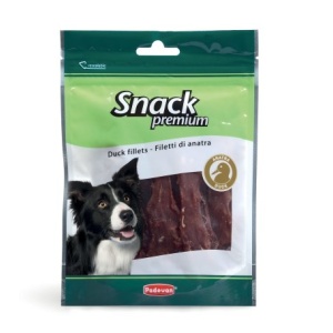 Alimento Snack filetes de pato 100g