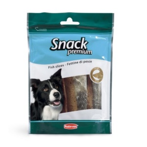 Alimento Snack tiras de pescado 100g